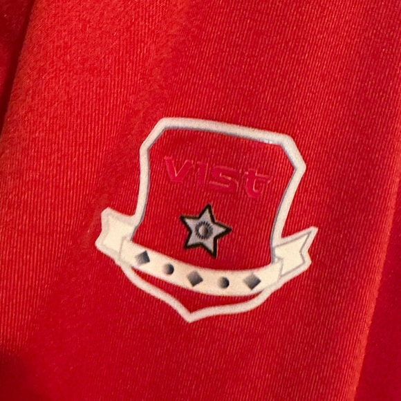 Vist SKI LONG SLEEVE FLEECE BLOUSE HALF Zip MADE IN ITALY Sz M - Picture 6 of 13